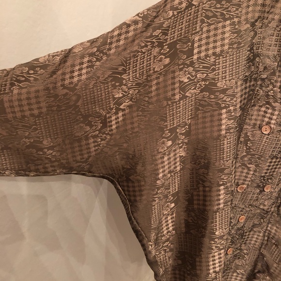 Vintage metallic blouse. - Picture 4 of 7